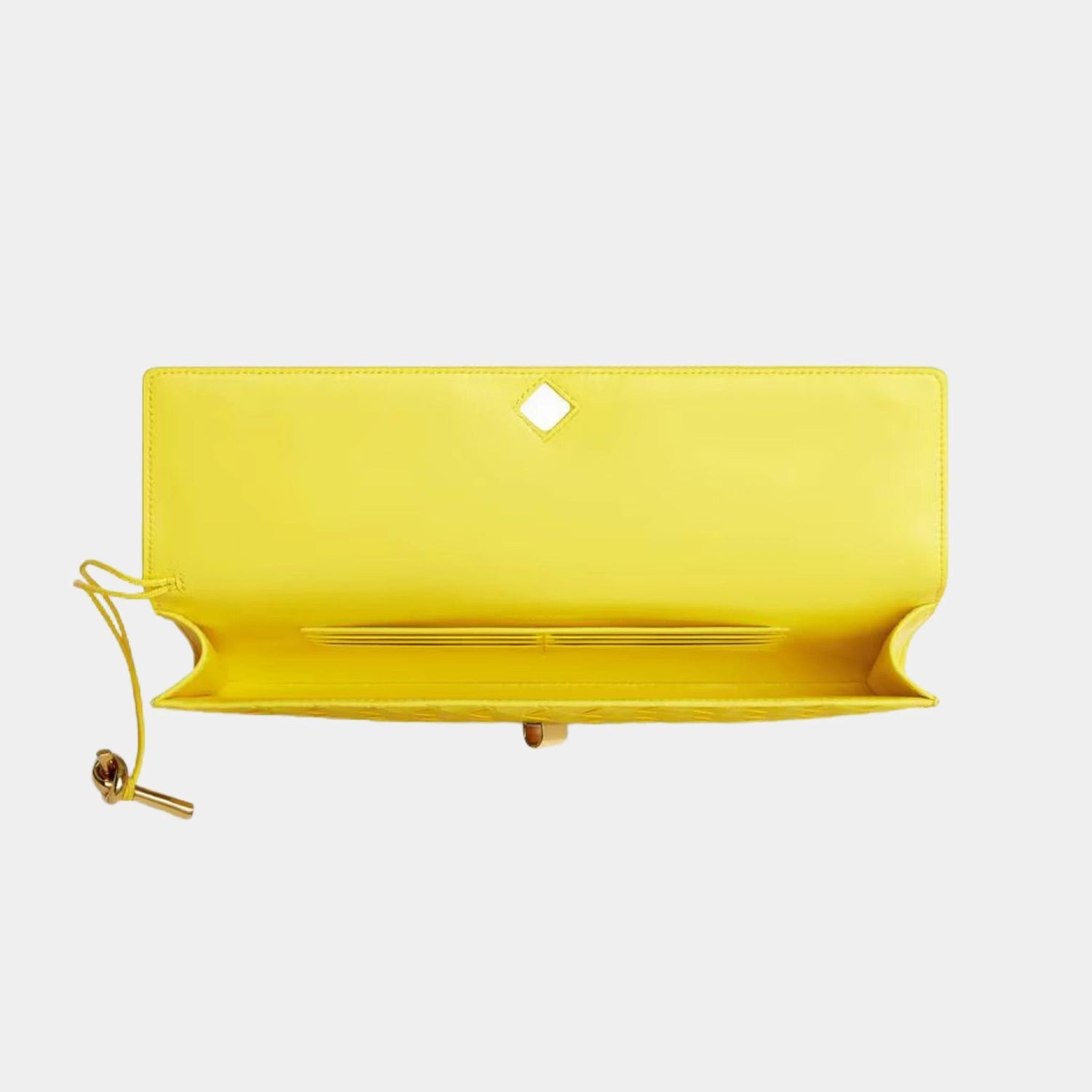 Andiamo Top Handle Clutch Intrecciato Leather