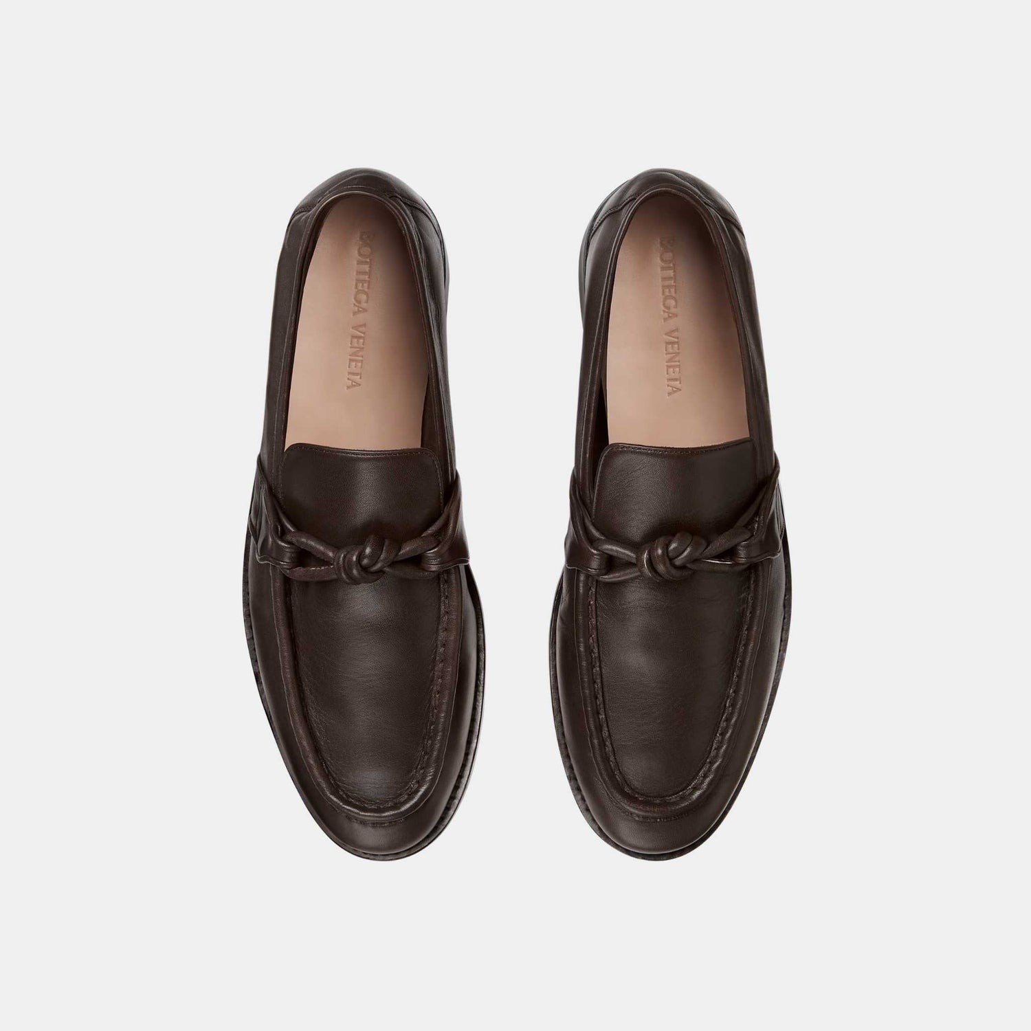 Astaire Loafer Calfskin Signature Knot Detail Men