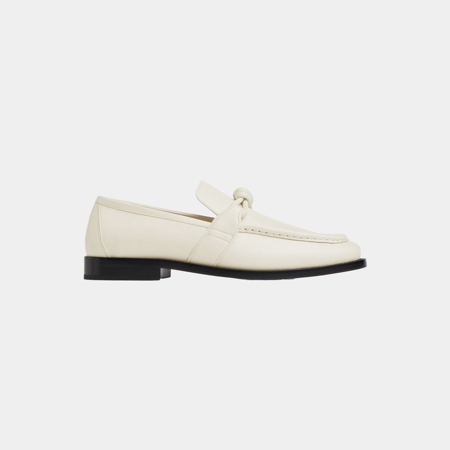 Astaire Loafer Calfskin Signature Knot Detail Women
