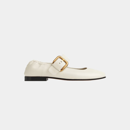 Astaire Mary-Jane Ballerina Calfskin