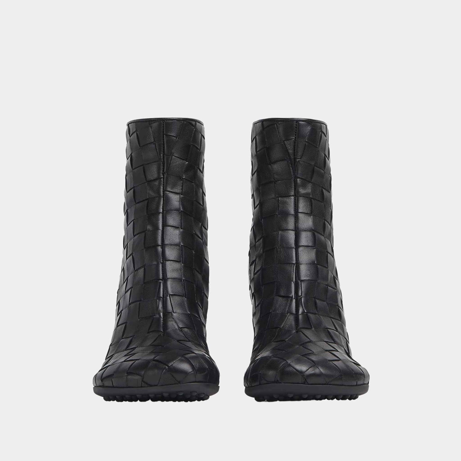 Atomic Ankle Boot Lambskin Intecciato Craftmanship
