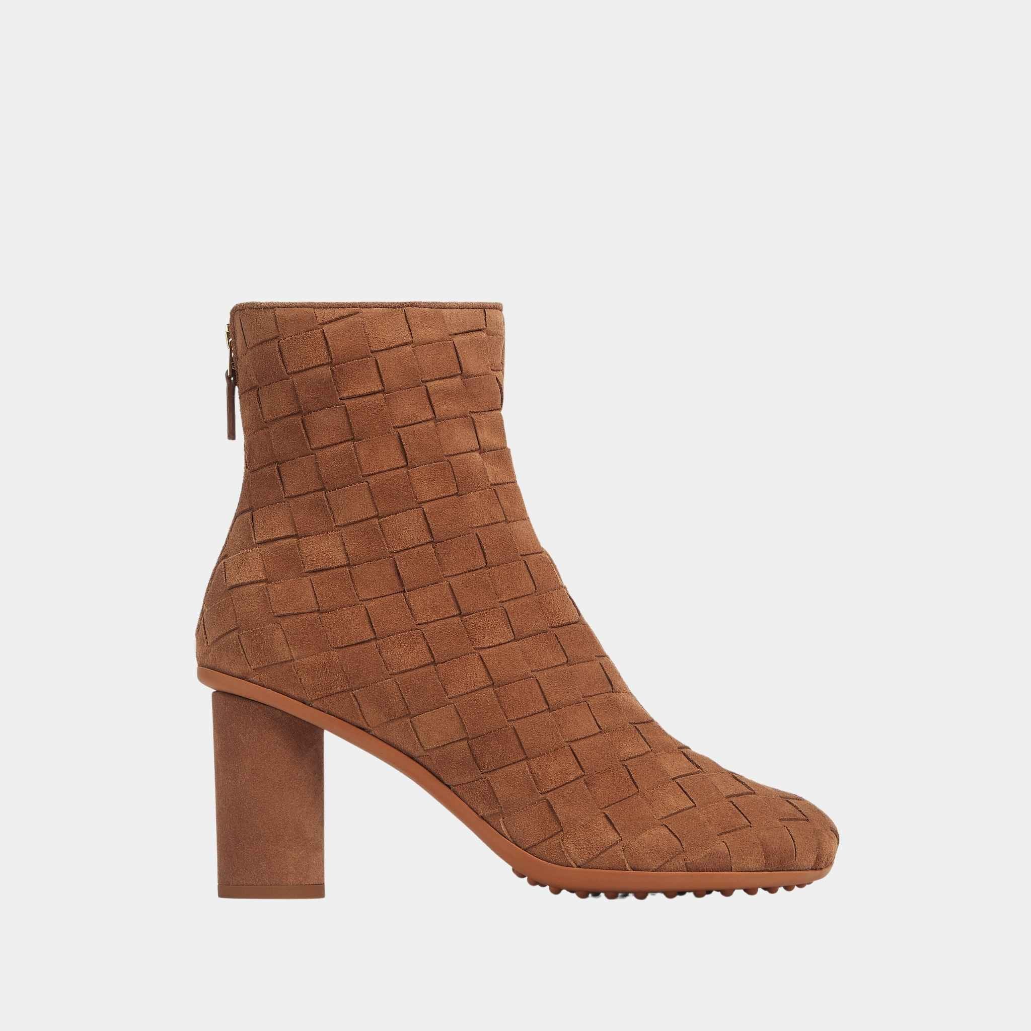 Atomic Ankle Boot Suede Intrecciato Craftmanship