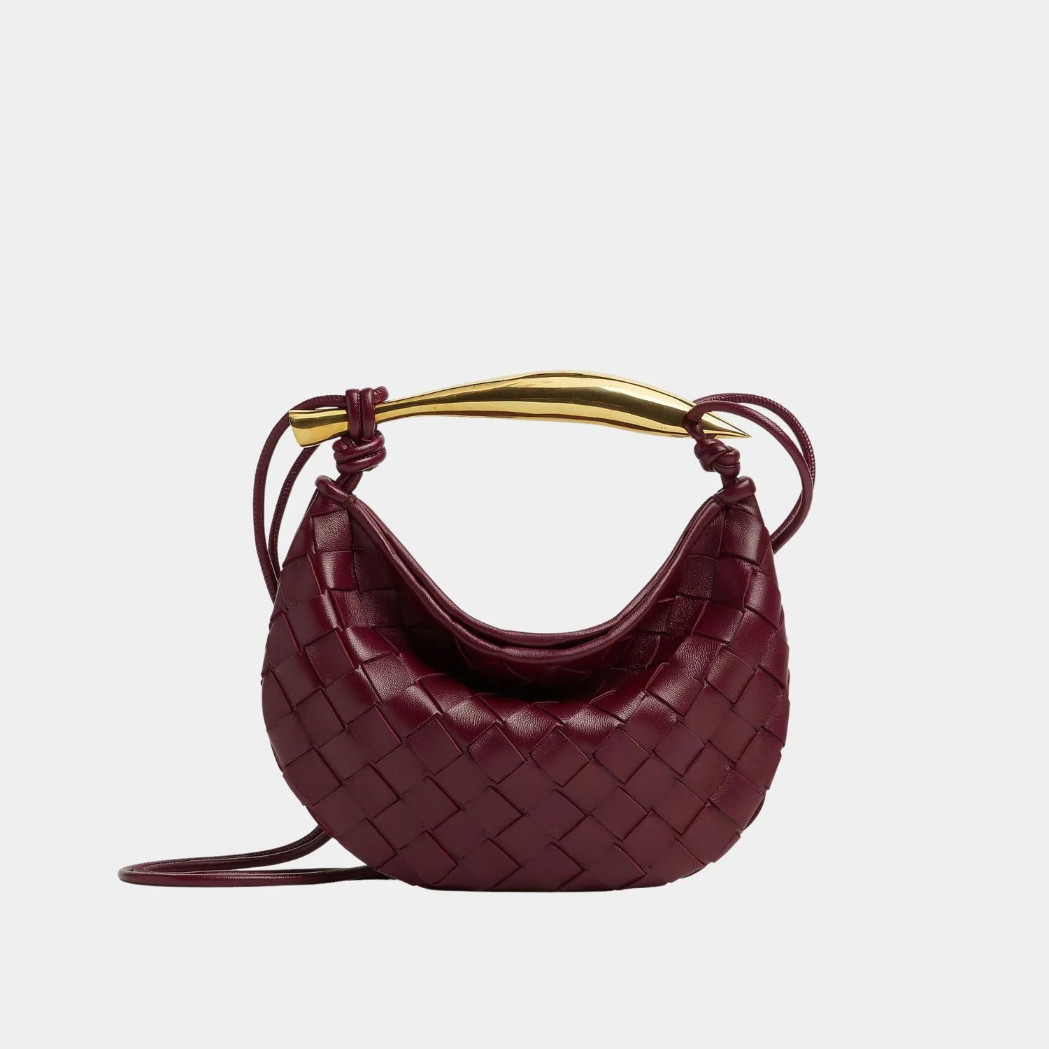 Baby Sardine Intrecciato Leather