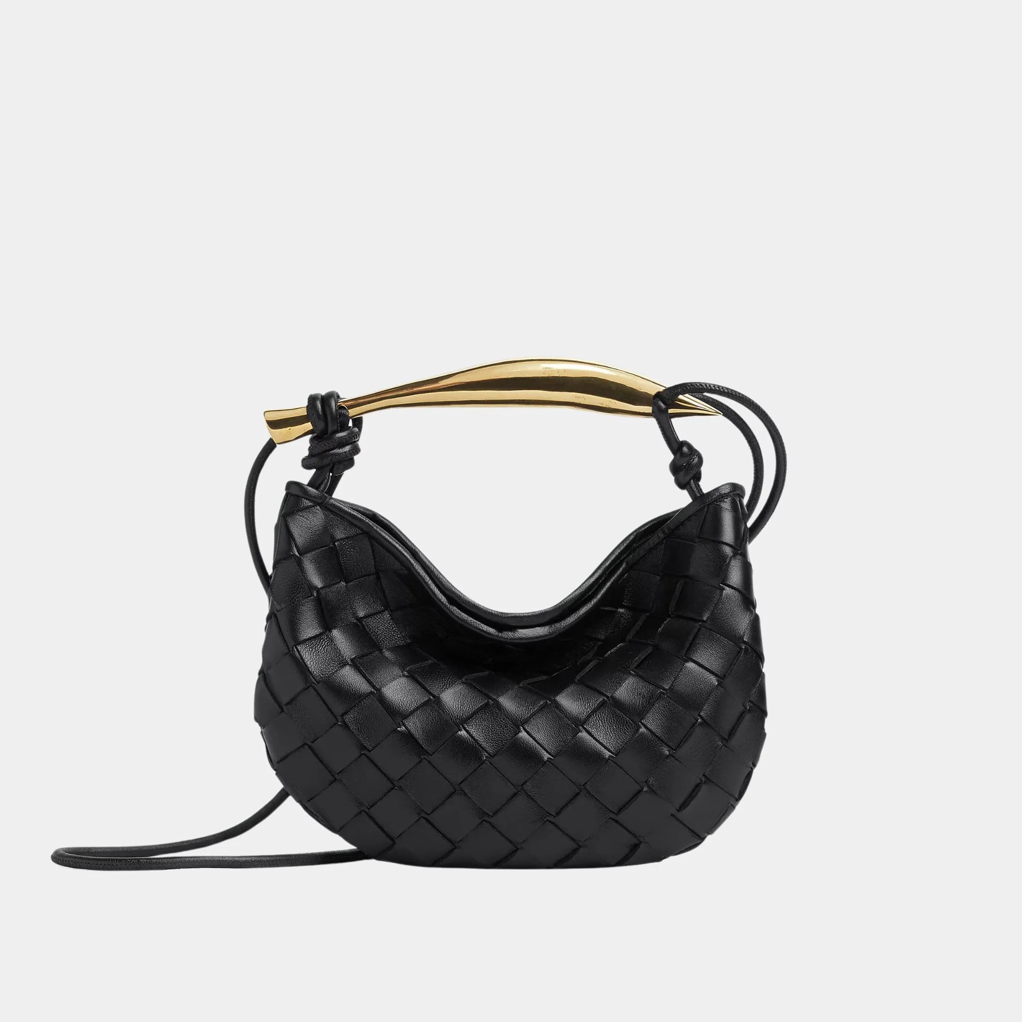 Baby Sardine Intrecciato Leather