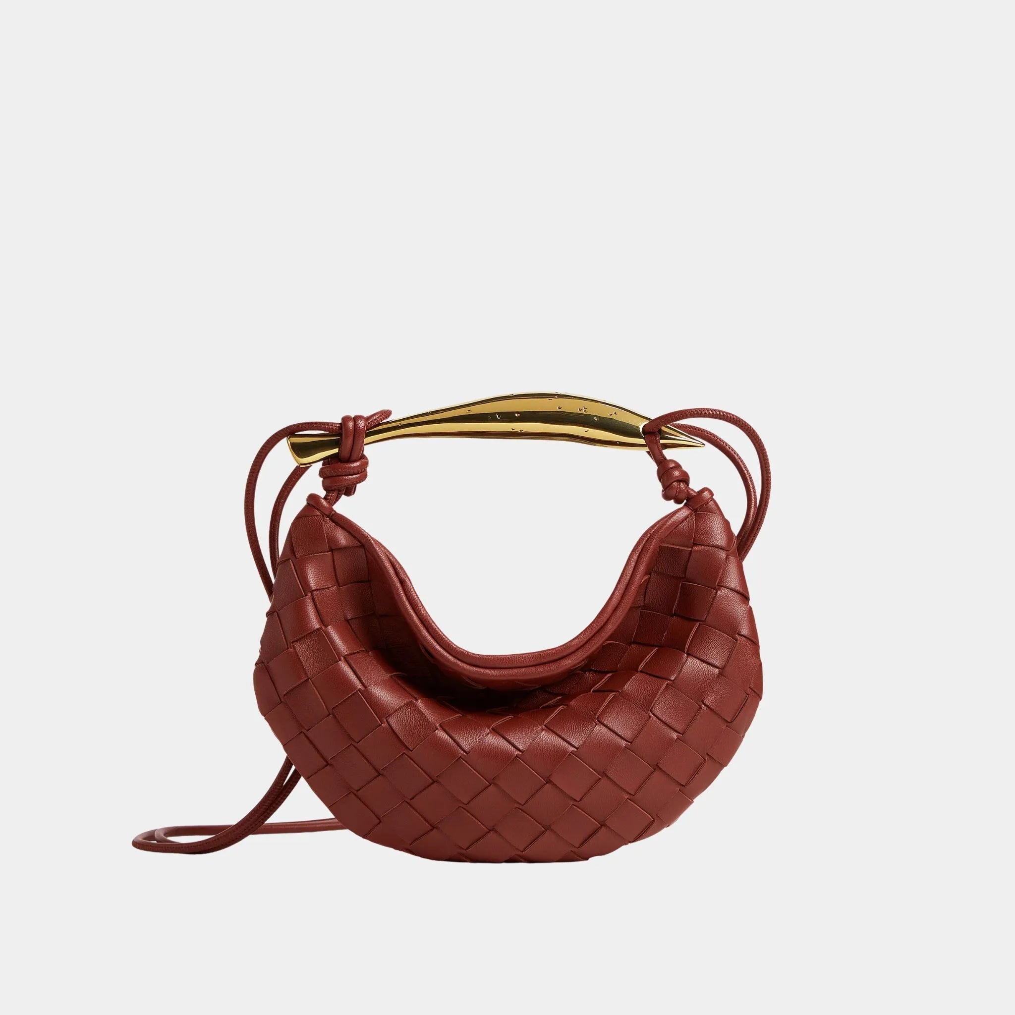 Baby Sardine Intrecciato Leather