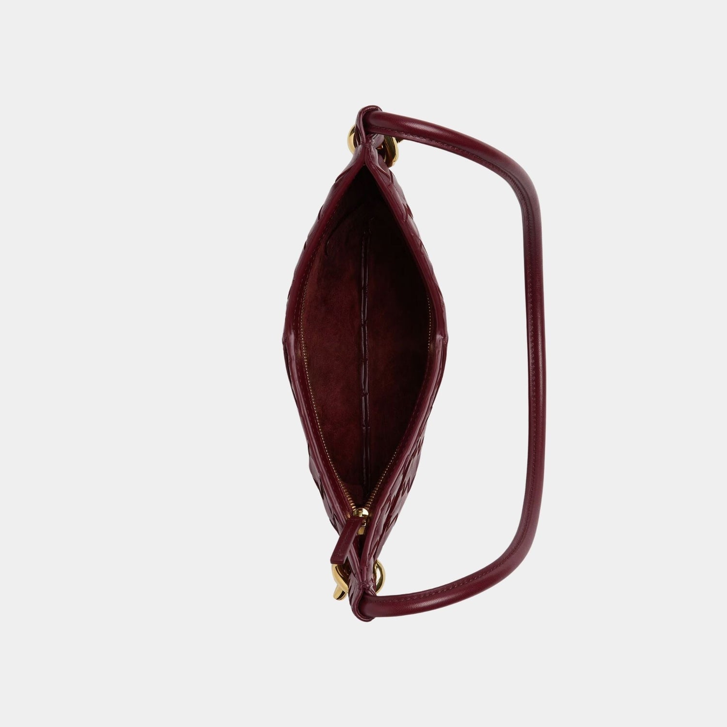 Baby Solstice Intrecciato Leather Bag