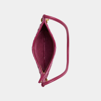 Baby Solstice Intrecciato Leather Bag
