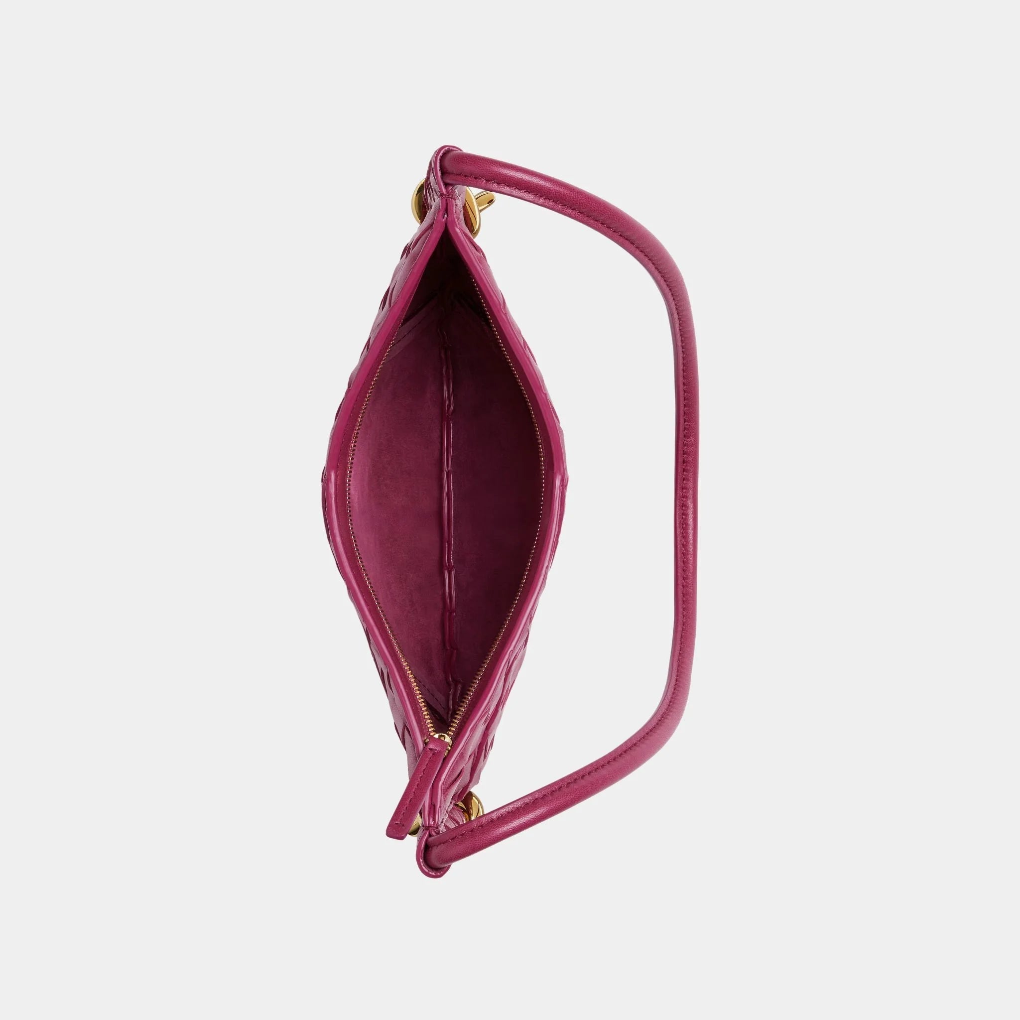 Baby Solstice Intrecciato Leather Bag
