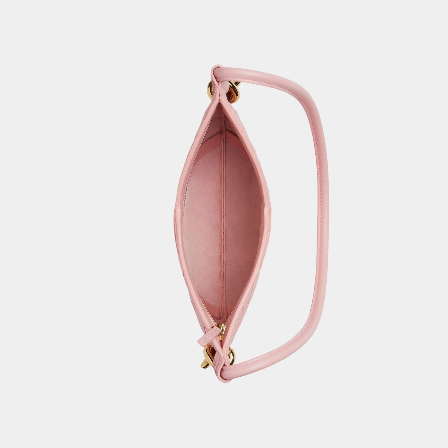 Baby Solstice Intrecciato Leather Bag
