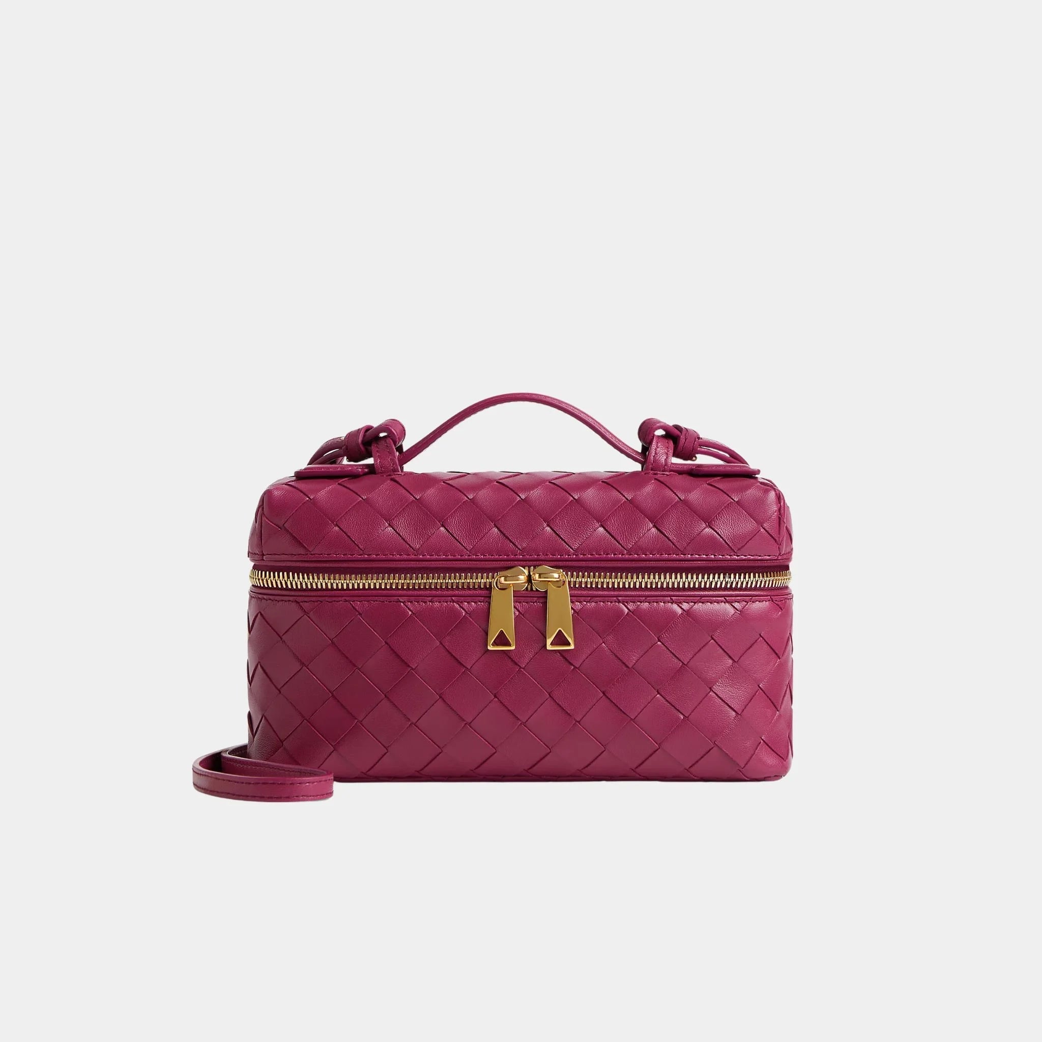 Bang Bang Vanity Case Intrecciato Leather