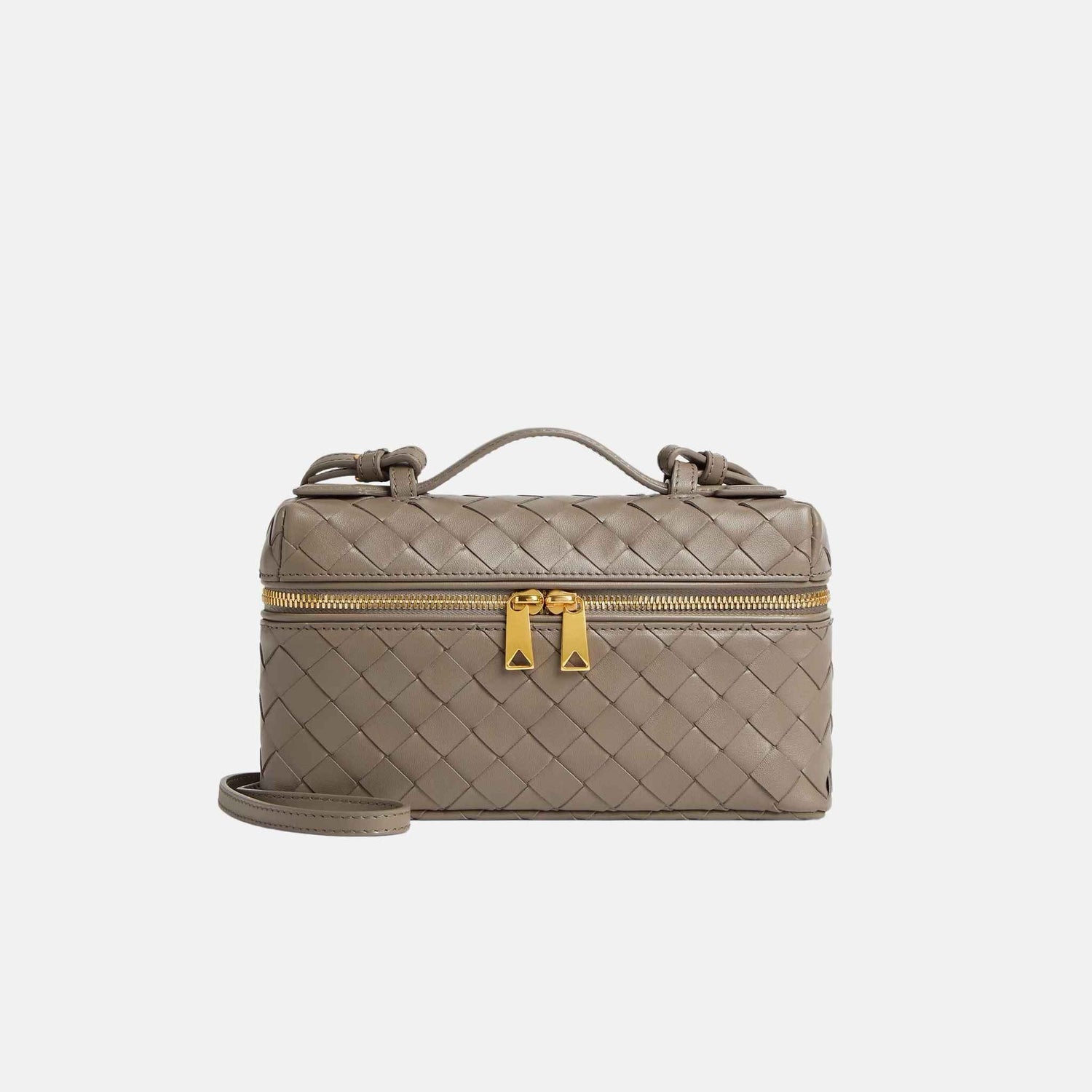 Bang Bang Vanity Case Intrecciato Leather