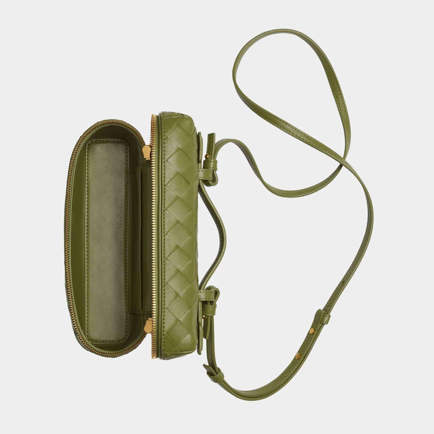 Bang Bang Vanity Case Intrecciato Leather