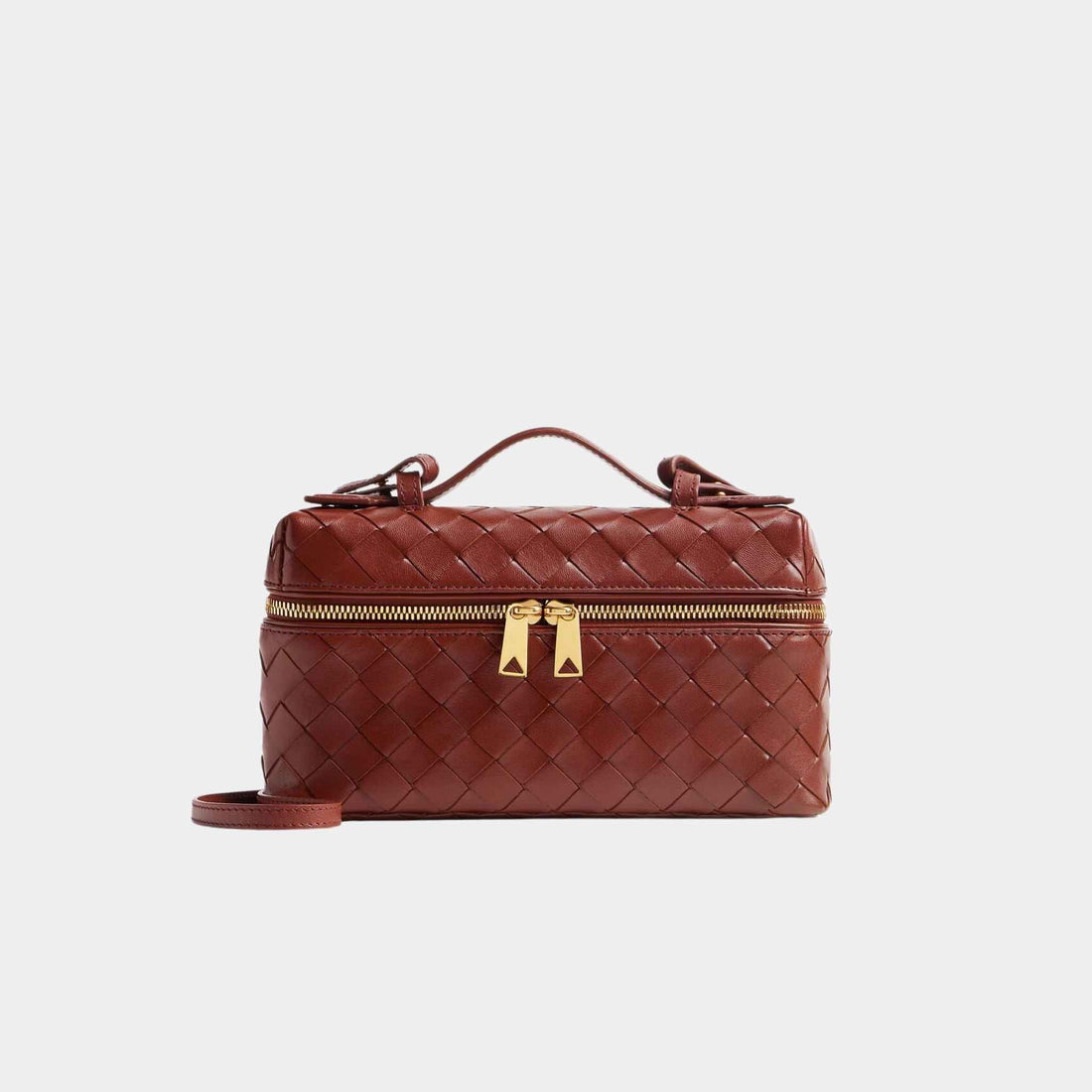 Bang Bang Vanity Case Intrecciato Leather
