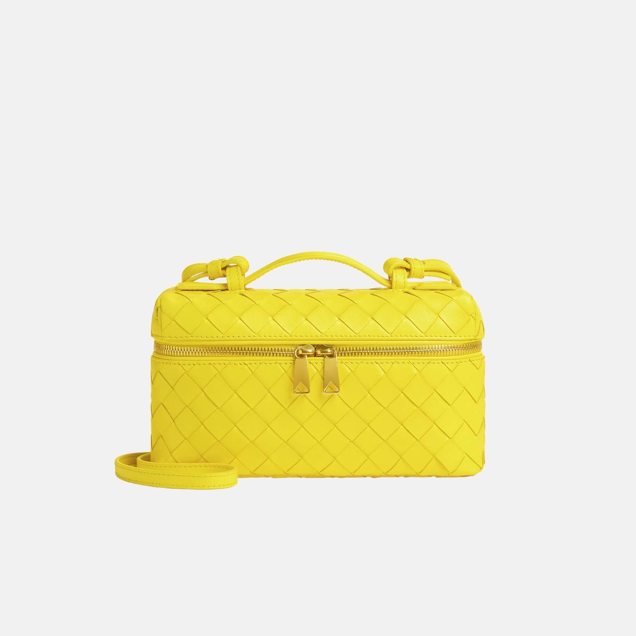 Bang Bang Vanity Case Intrecciato Leather