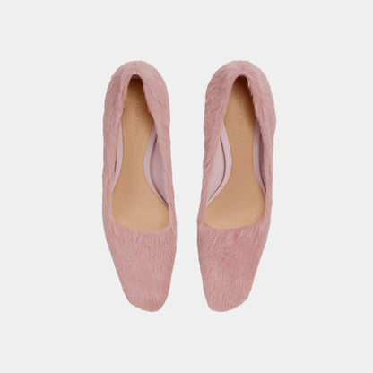 Boogie Kitten Heel Pump Calf Hair