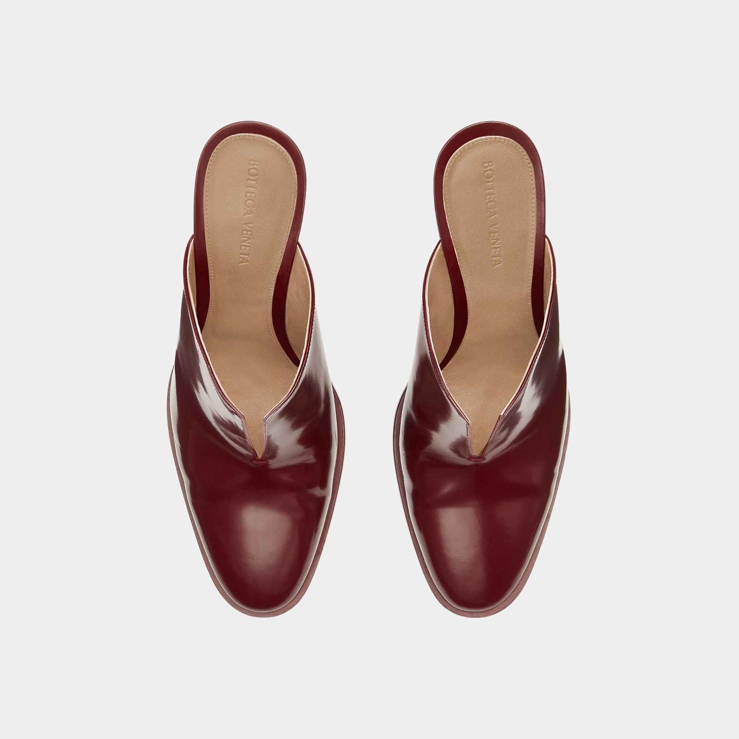 Cha-Cha Calfskin Leather Mule Pump