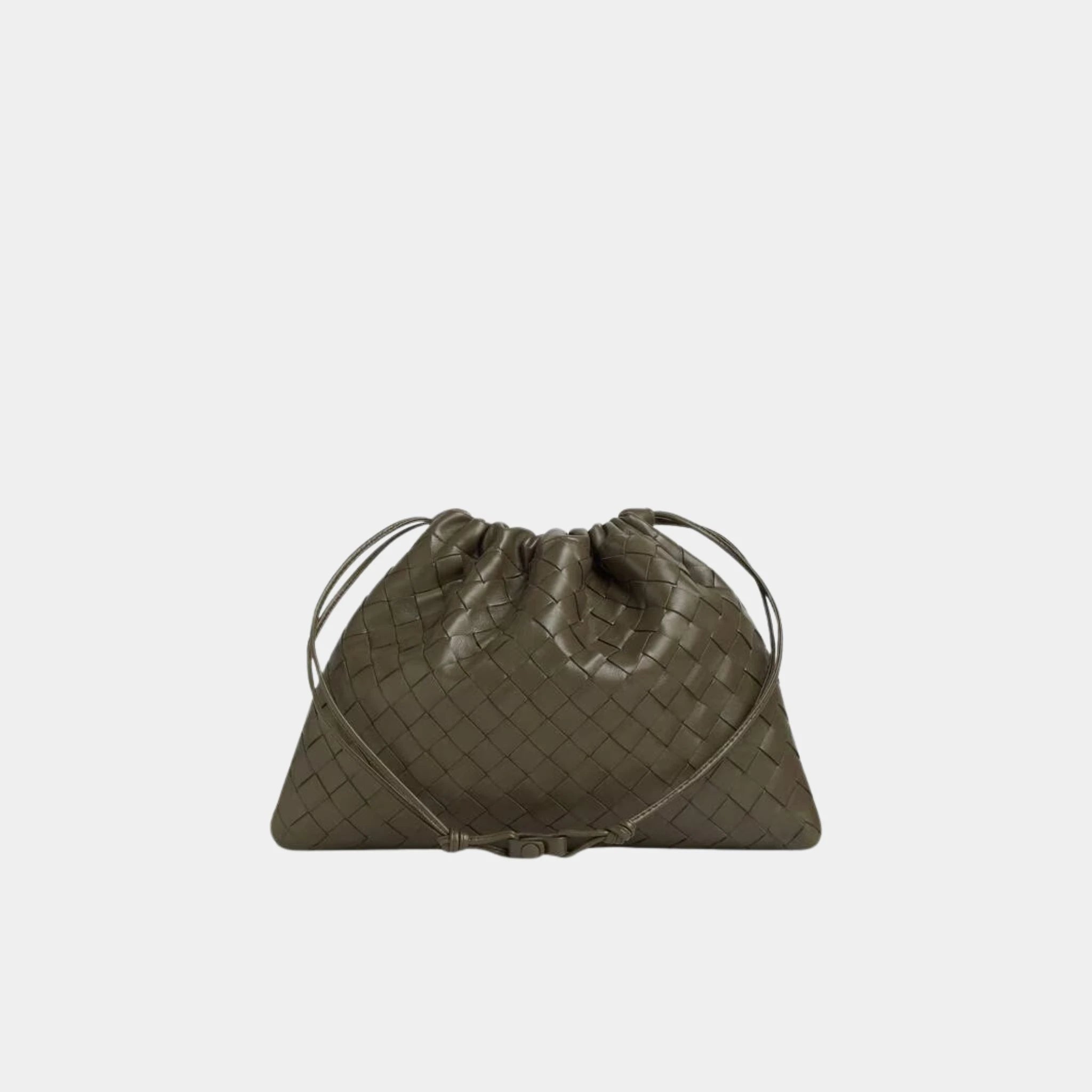 Dustbag Intrecciato Calf Leather With Loop Attachment