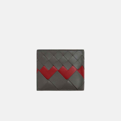 Intrecciato Bi-Fold Wallet With Coin Purse