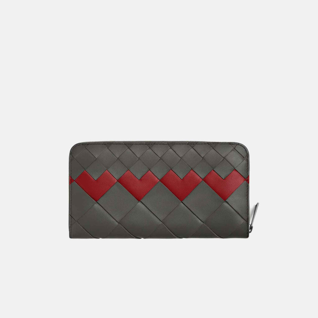 Intrecciato Zip Around Wallet