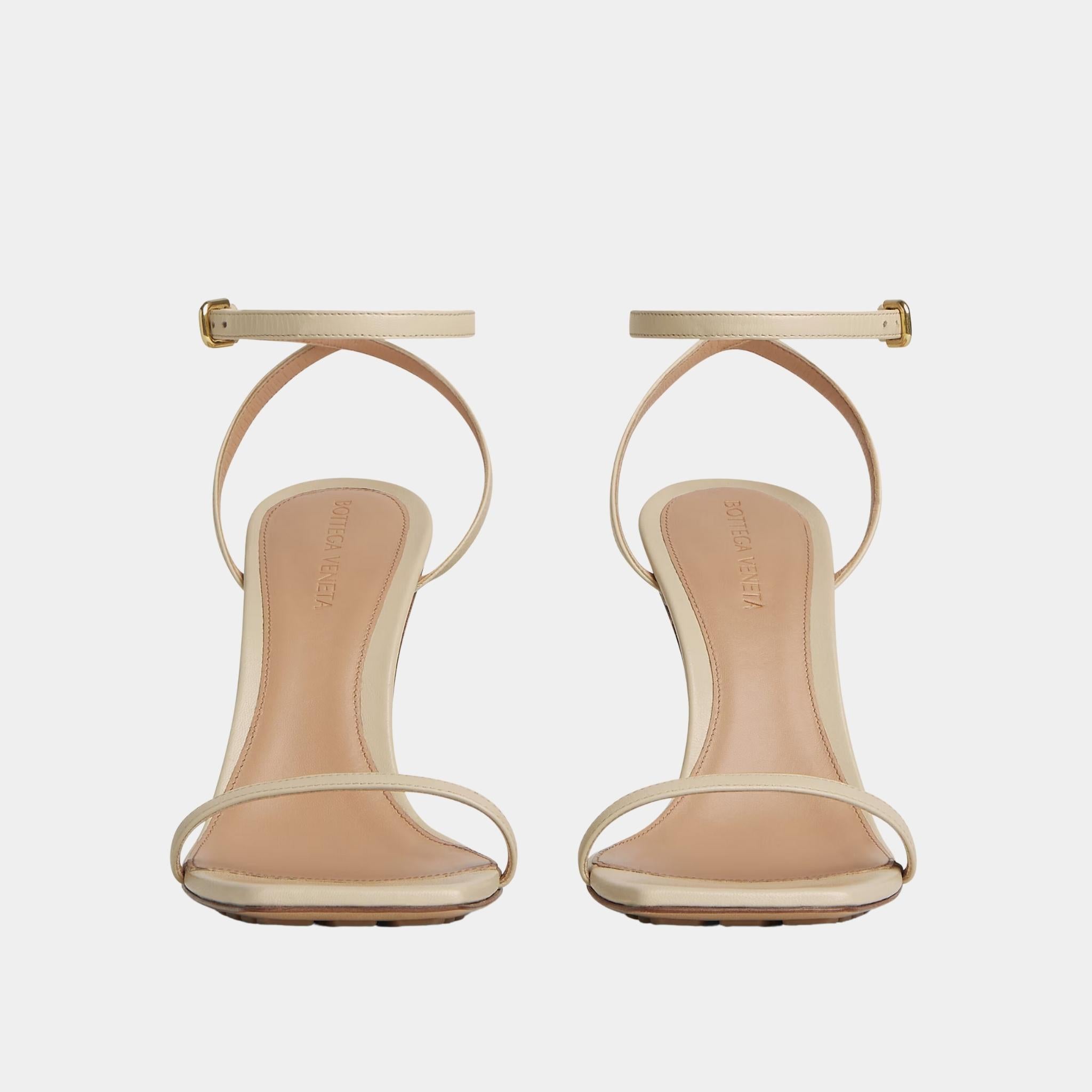 Knot Ankle Strap High Heel Sandal