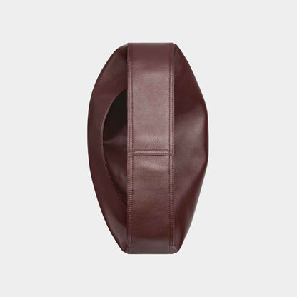 Large Hop Silky Calf Shoulder Bag Leather