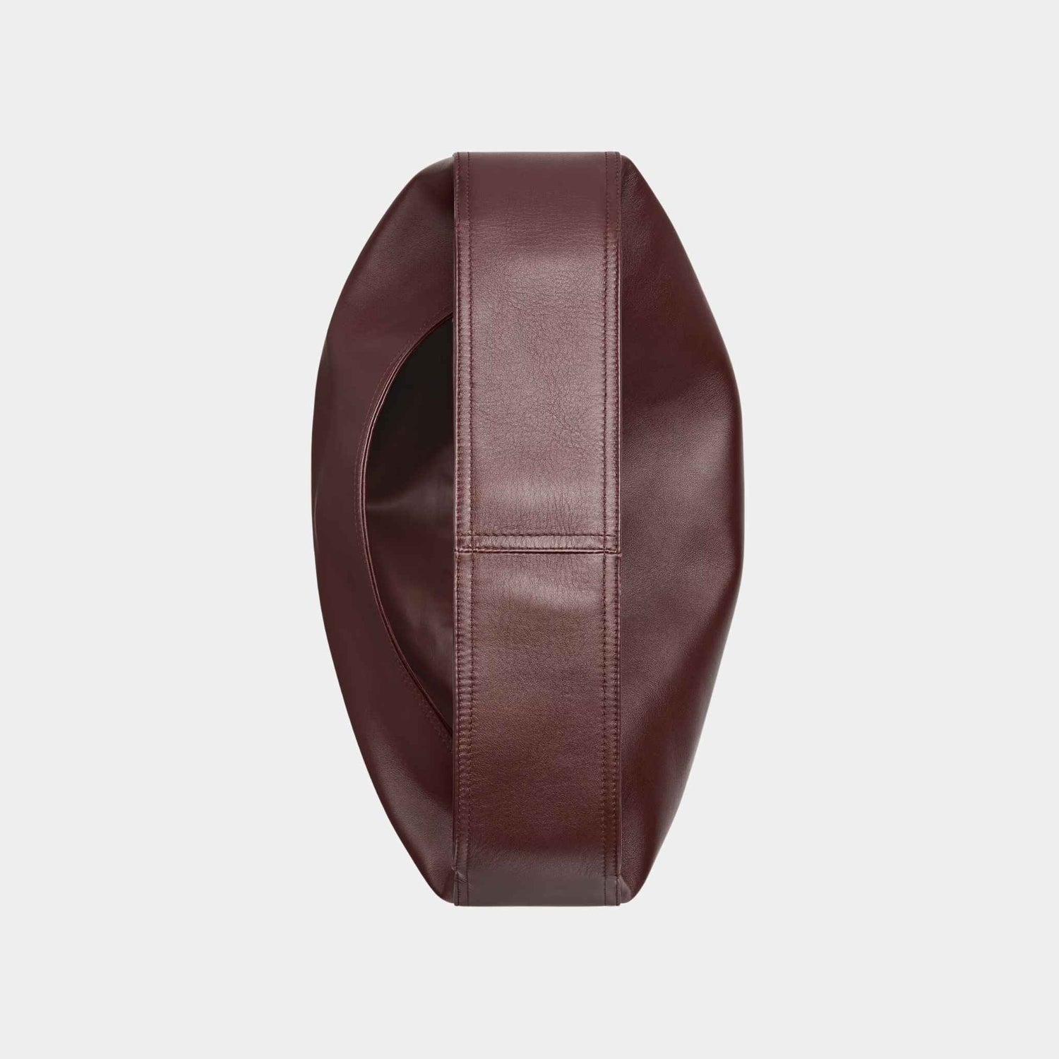 Large Hop Silky Calf Shoulder Bag Leather