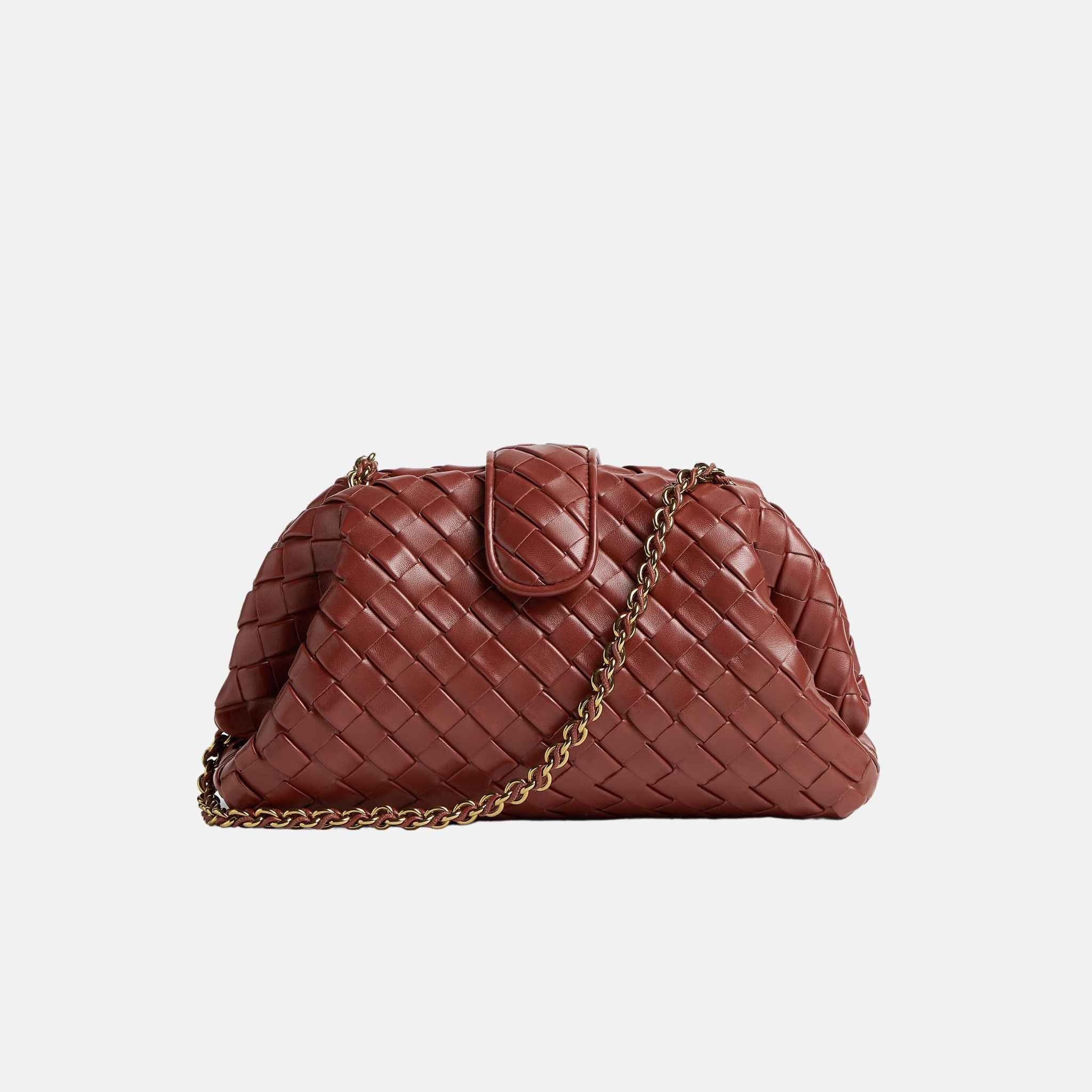 Lauren 1980 In Padded Intrecciato Leather