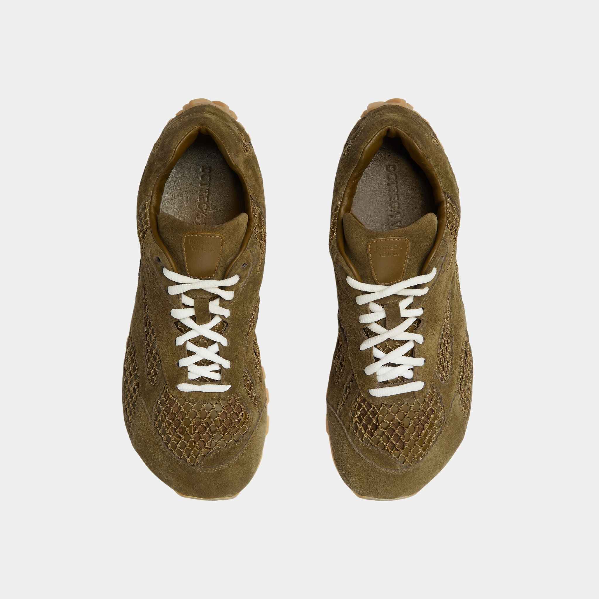 Orbit Runner Sneaker Suede and Technical Mesh Women
