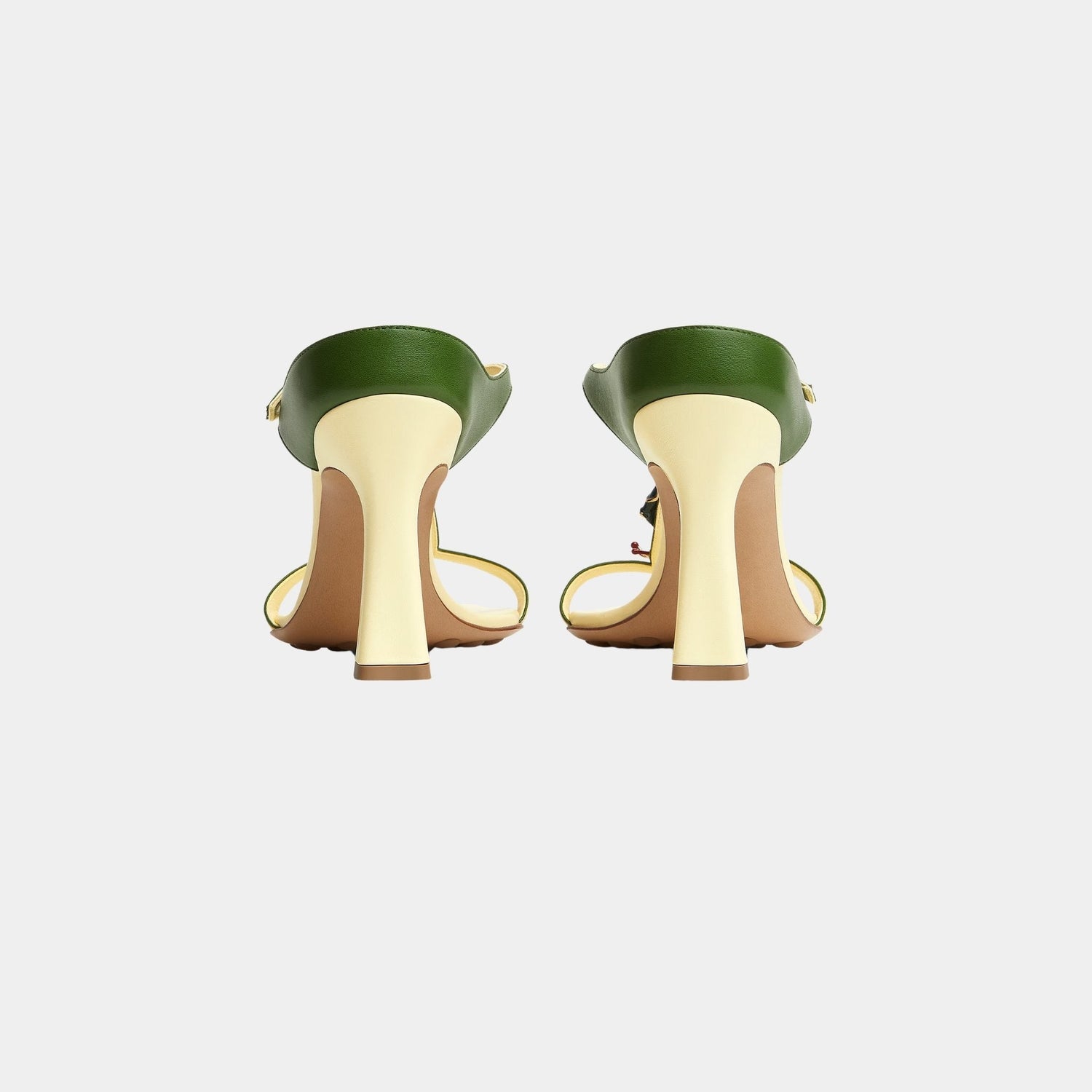Rana Strappy Mule Bi-colour Calfskin