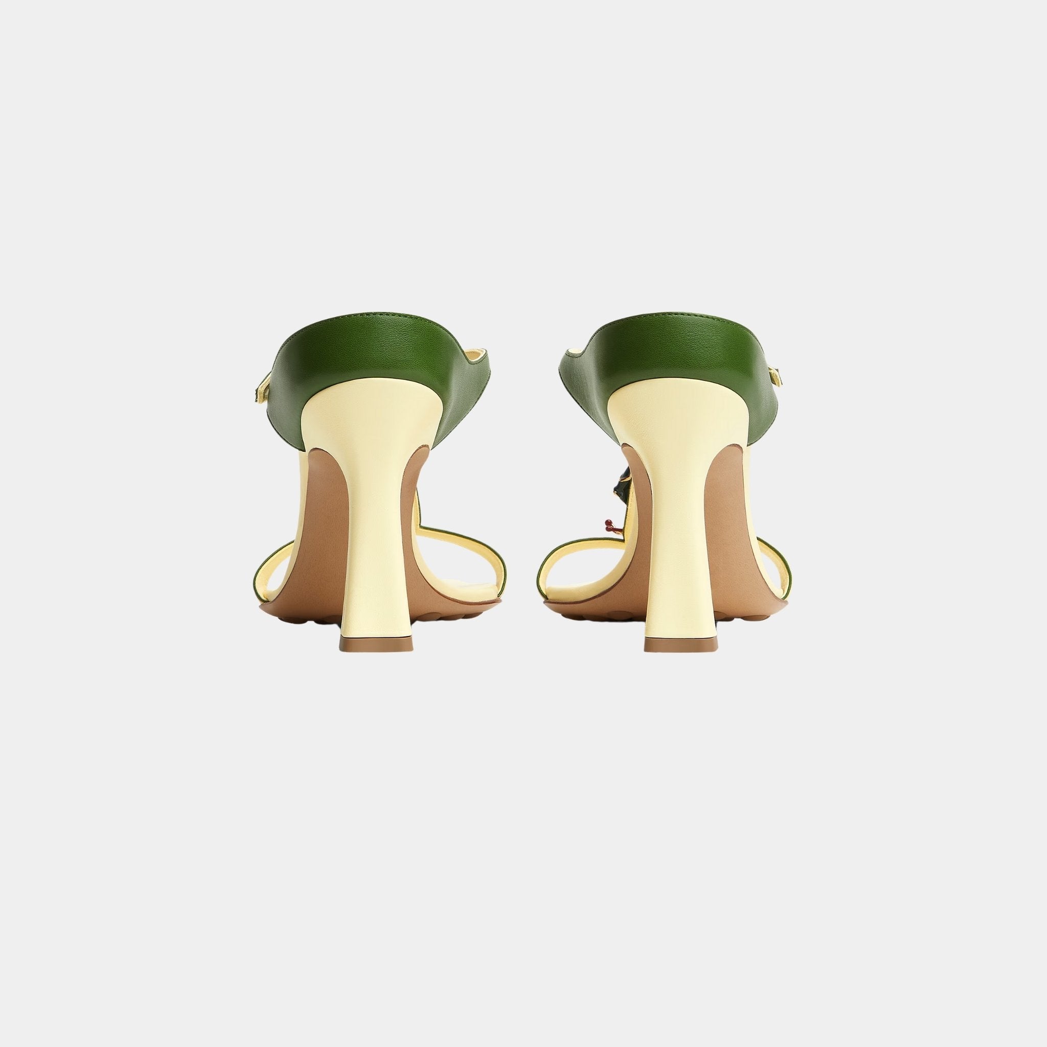 Rana Strappy Mule Bi-colour Calfskin