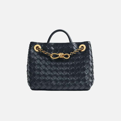 Small Andiamo Top Handle Bag in Intrecciato