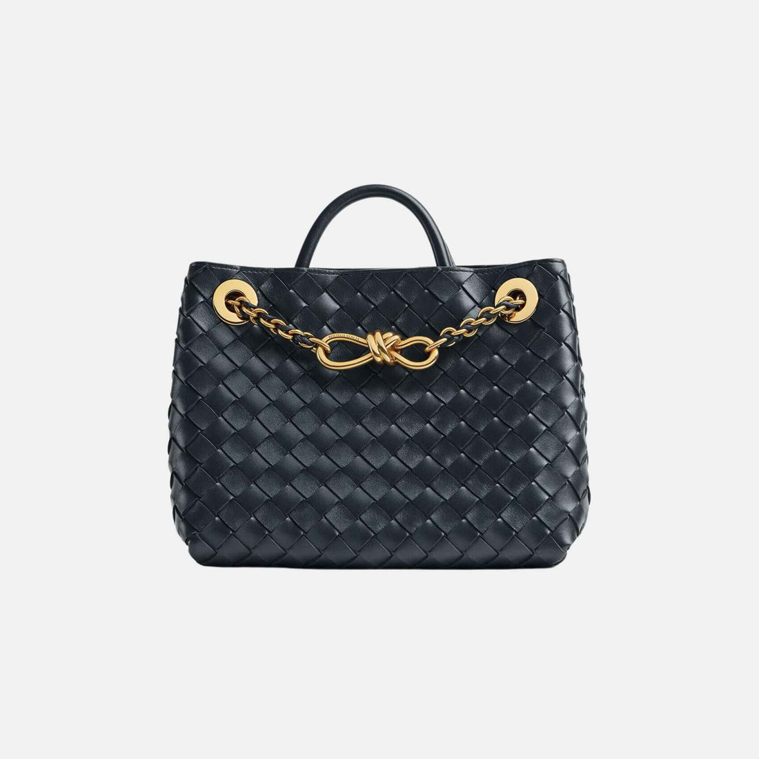 Small Andiamo Top Handle Bag in Intrecciato