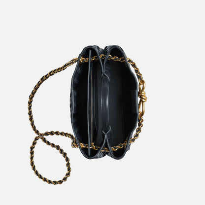 Small Andiamo Top Handle Bag in Intrecciato