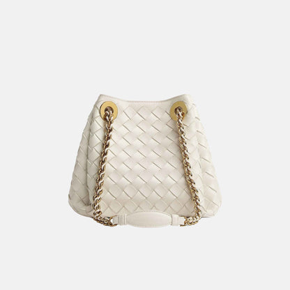 Small Parachute Chain Supple Intrecciato Leather