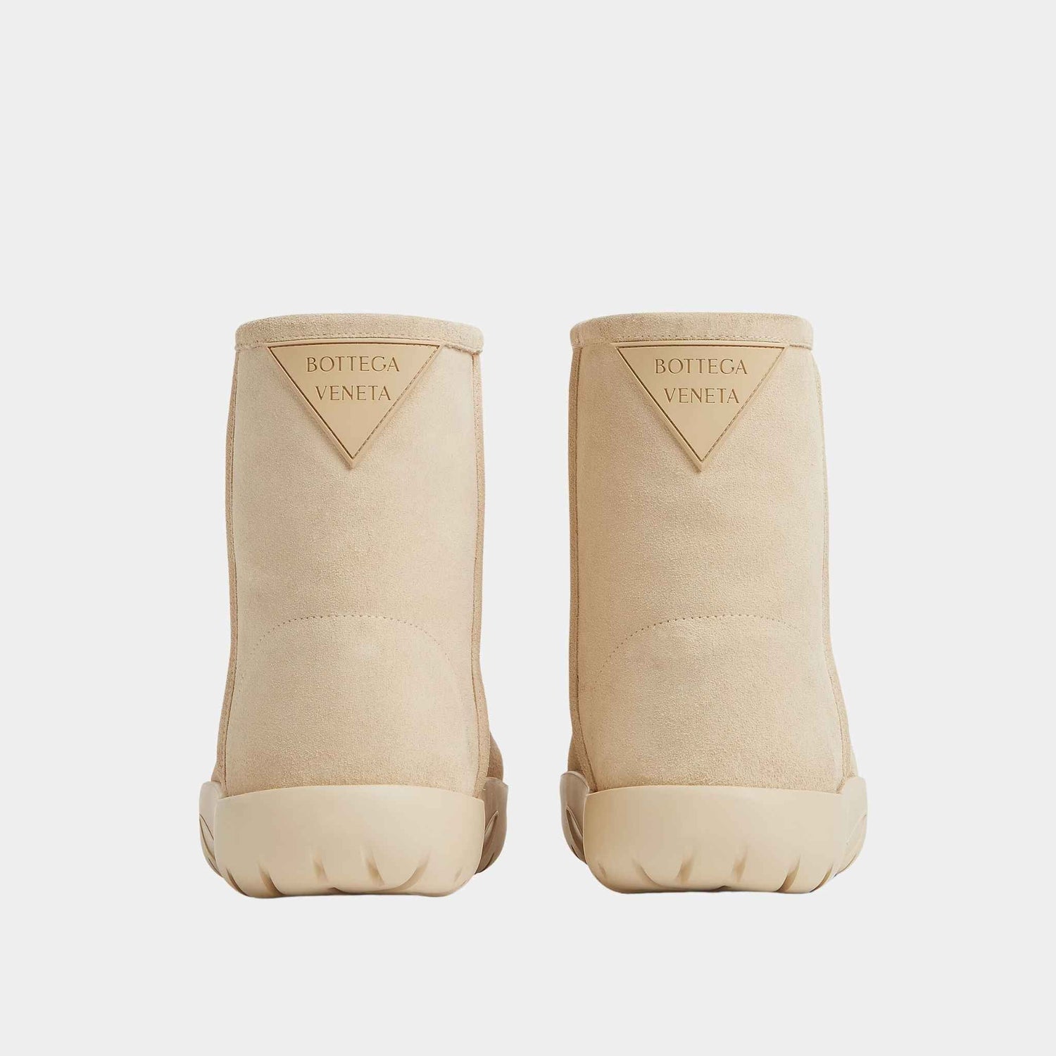Snap Ankle Boot Porridge Suede