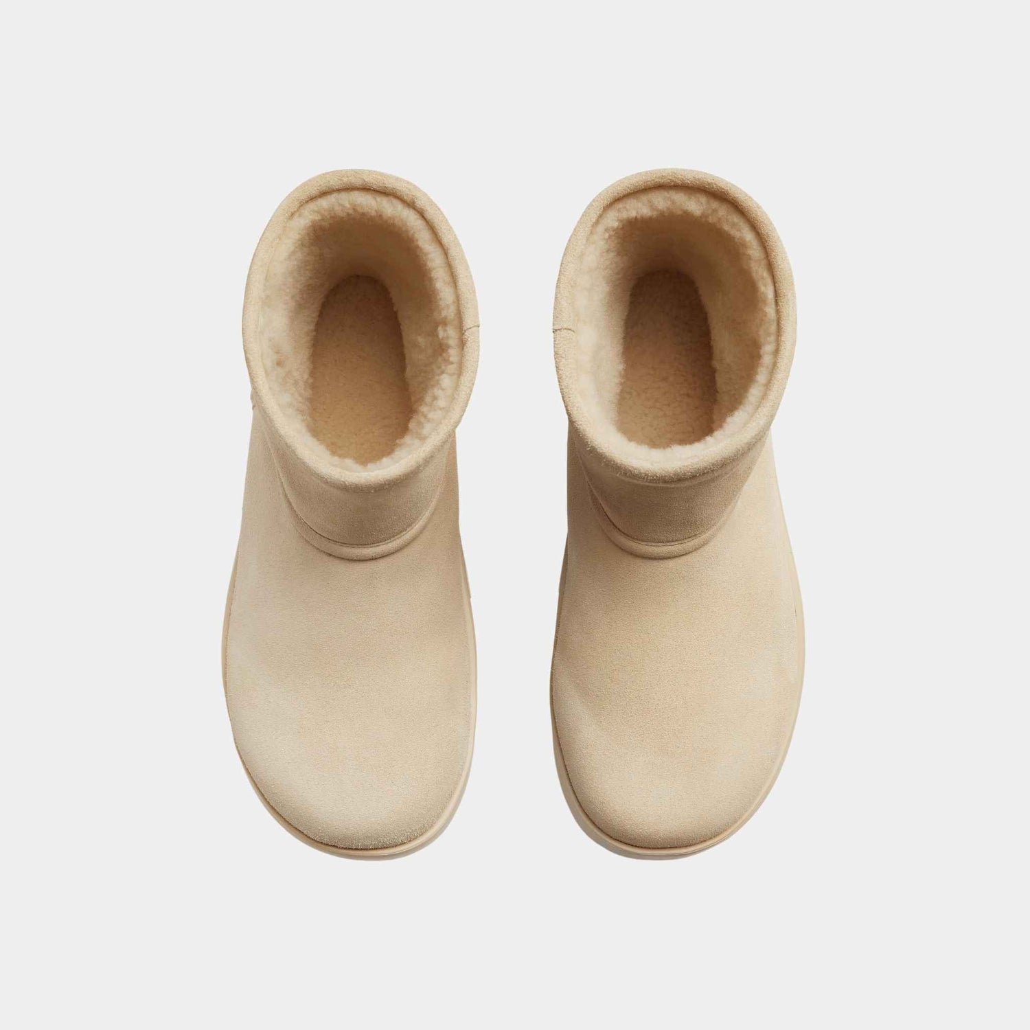 Snap Ankle Boot Porridge Suede