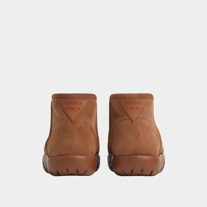 Snap Mini Ankle Boot Suede