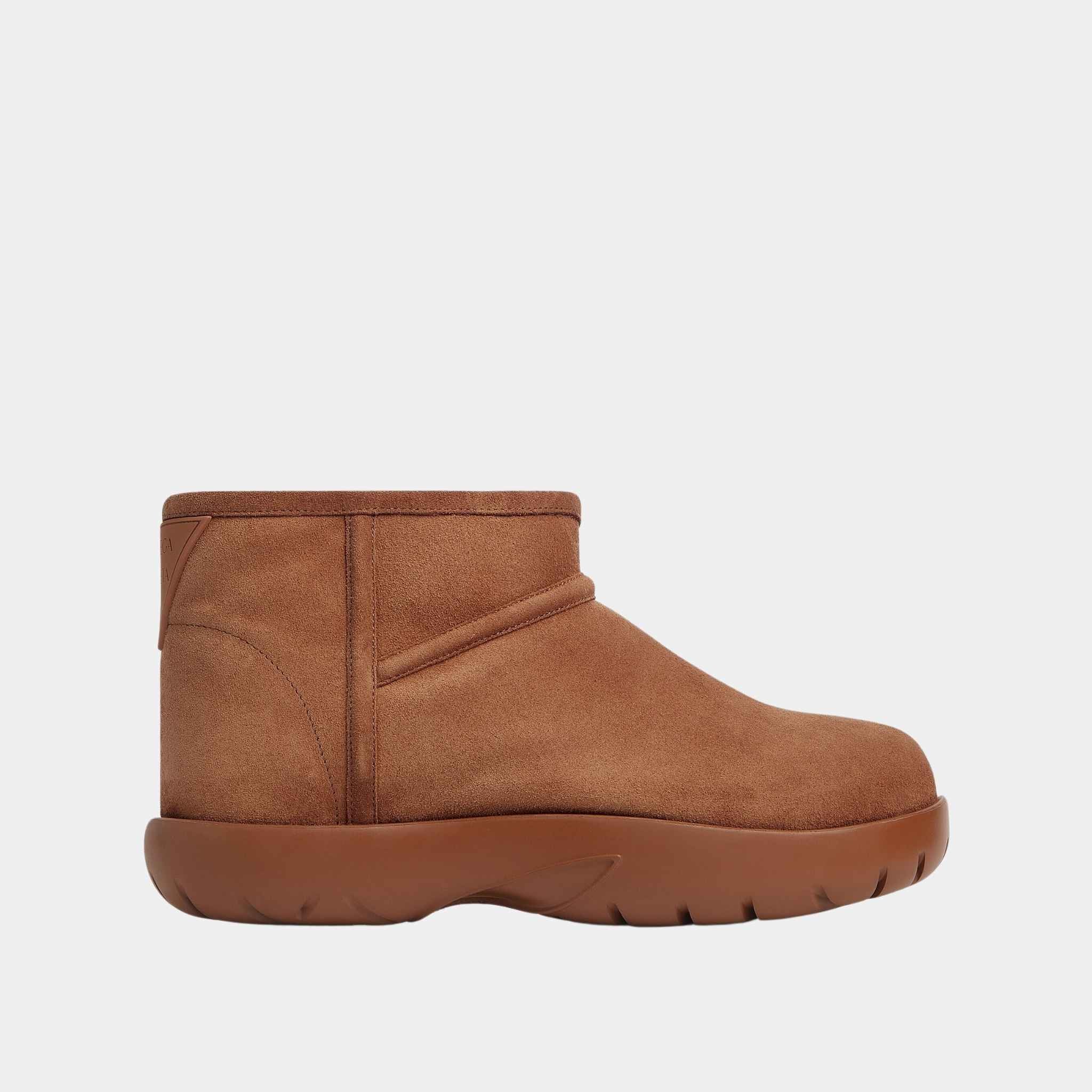 Snap Mini Ankle Boot Suede