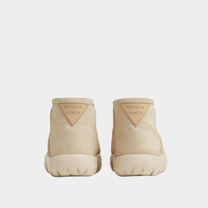 Snap Mini Ankle Boot Suede