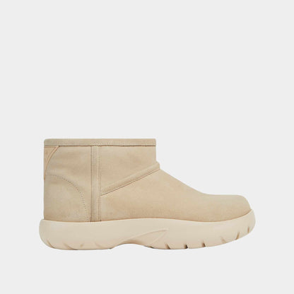 Snap Mini Ankle Boot Suede