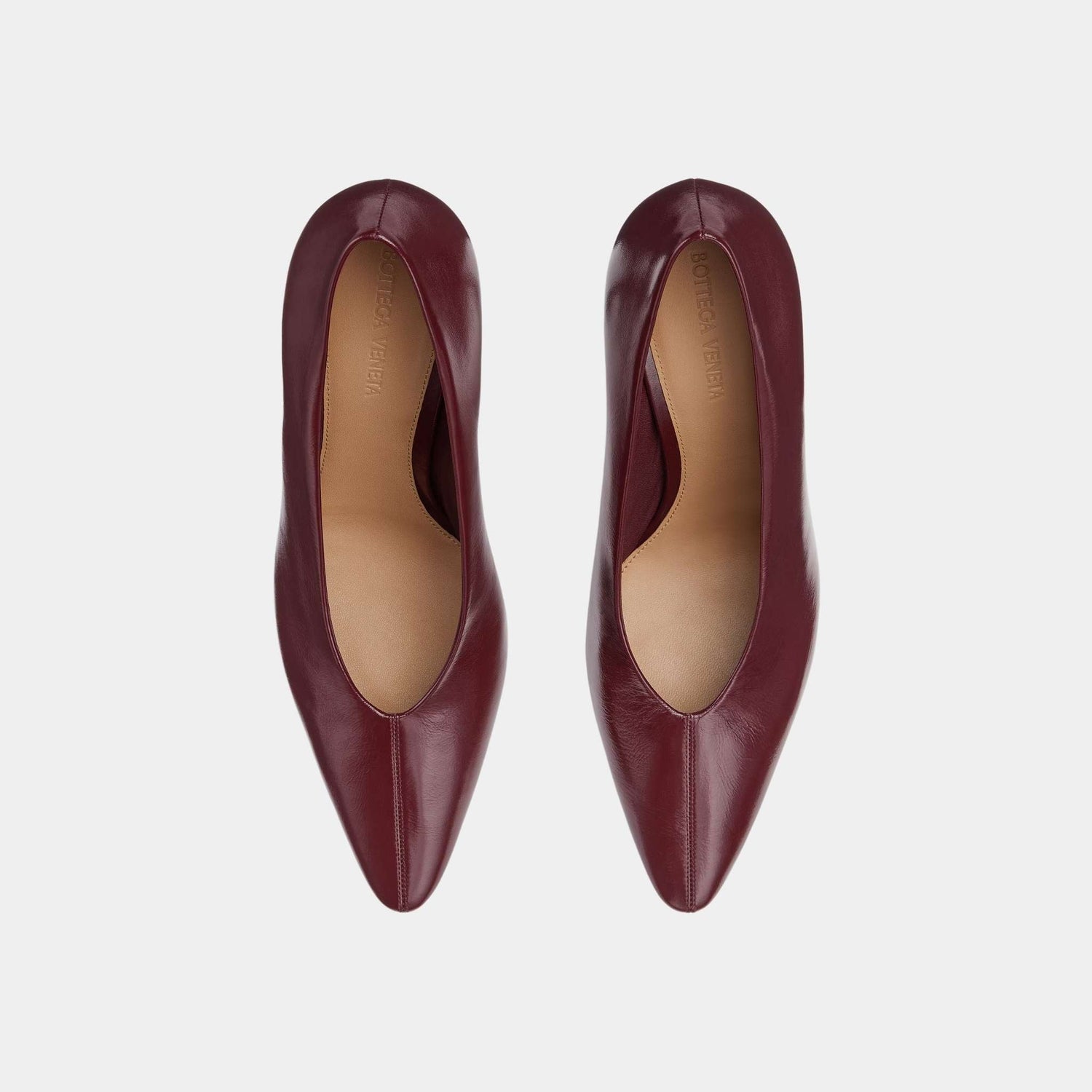 Sofia Slip-on Pump Supple Construction Shiny Calfskin
