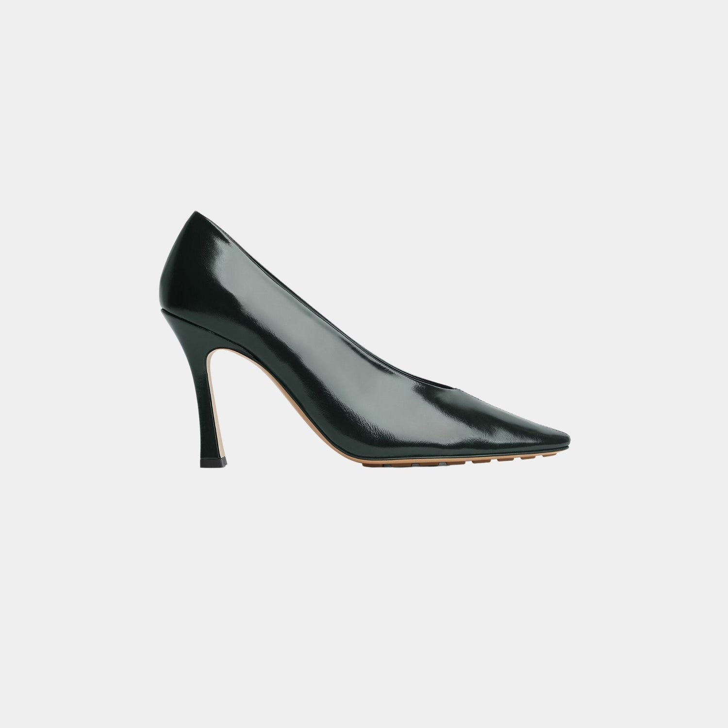 Sofia Slip-on Pump Supple Construction Shiny Calfskin