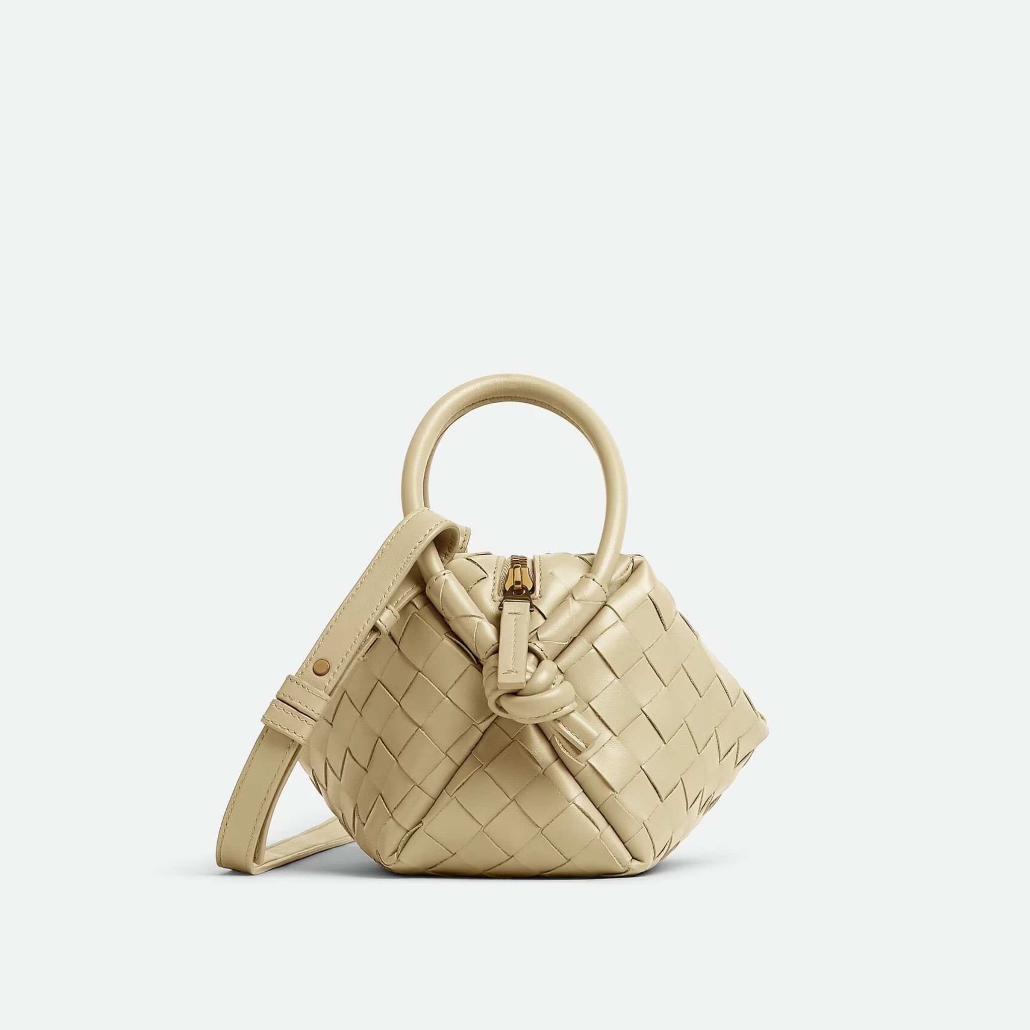 Top Handle Loop Cross Body Bag
