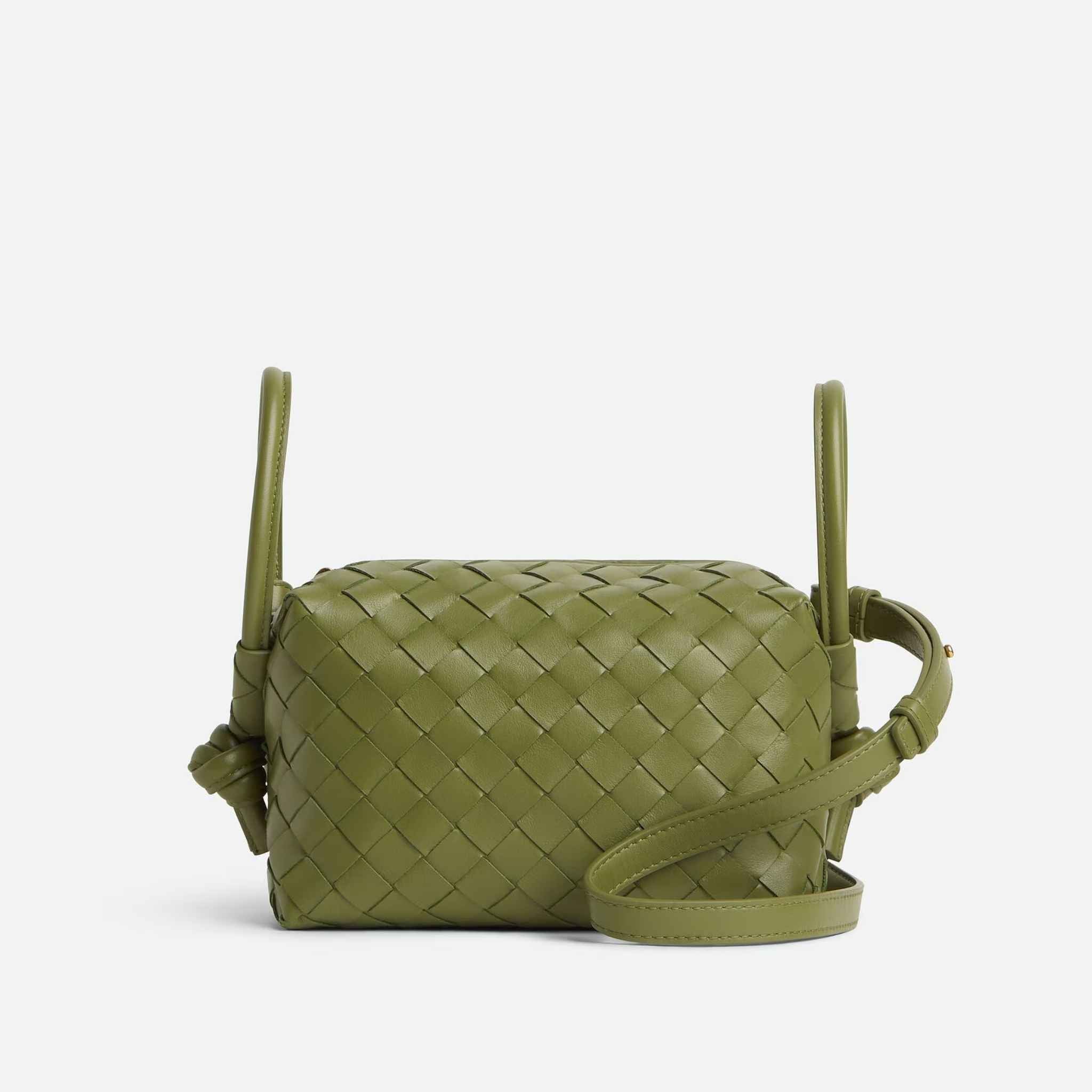 Top Handle Loop Cross Body Bag