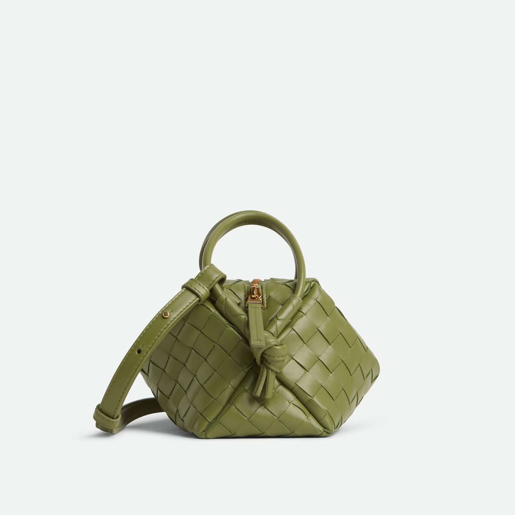 Top Handle Loop Cross Body Bag