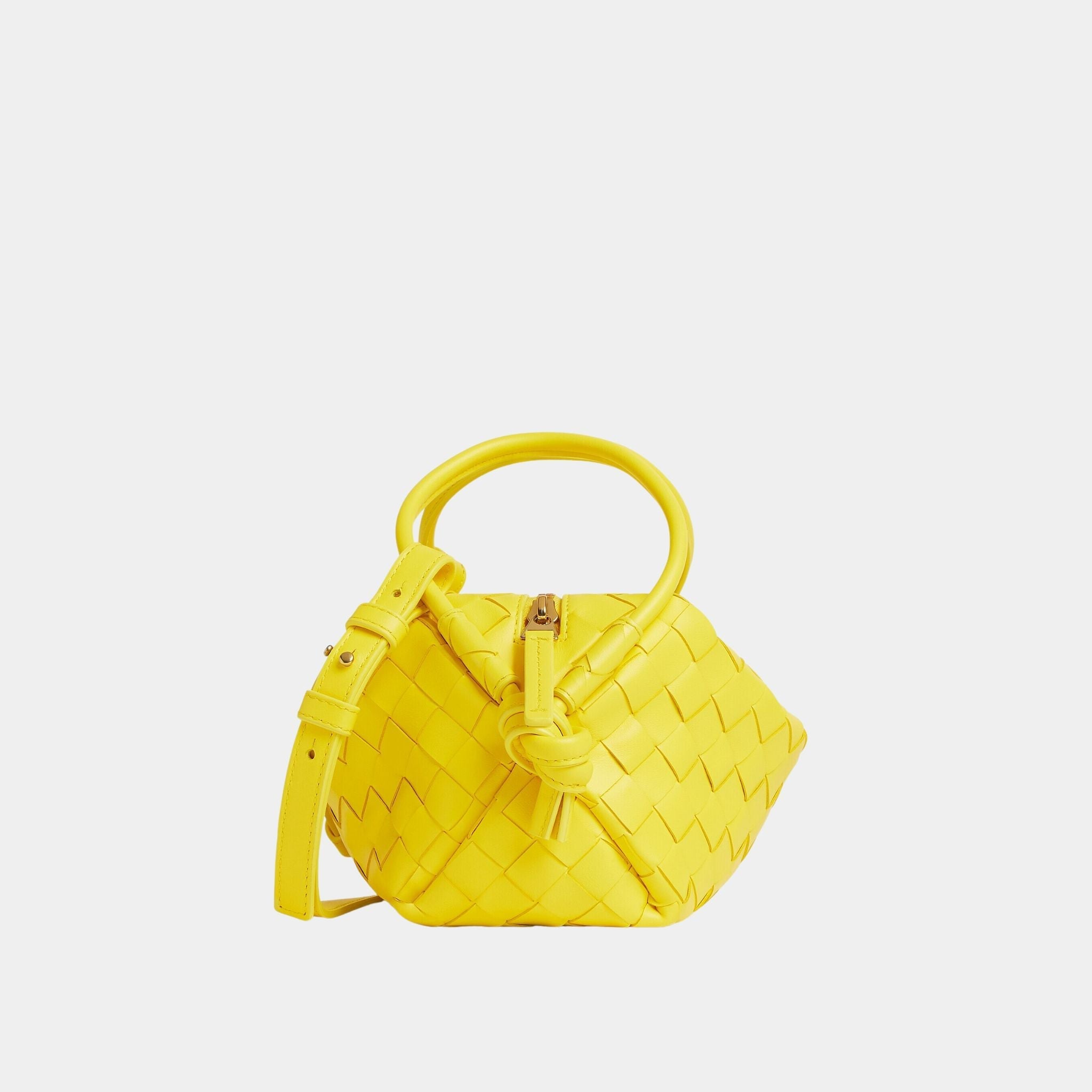 Top Handle Loop Cross Body Bag