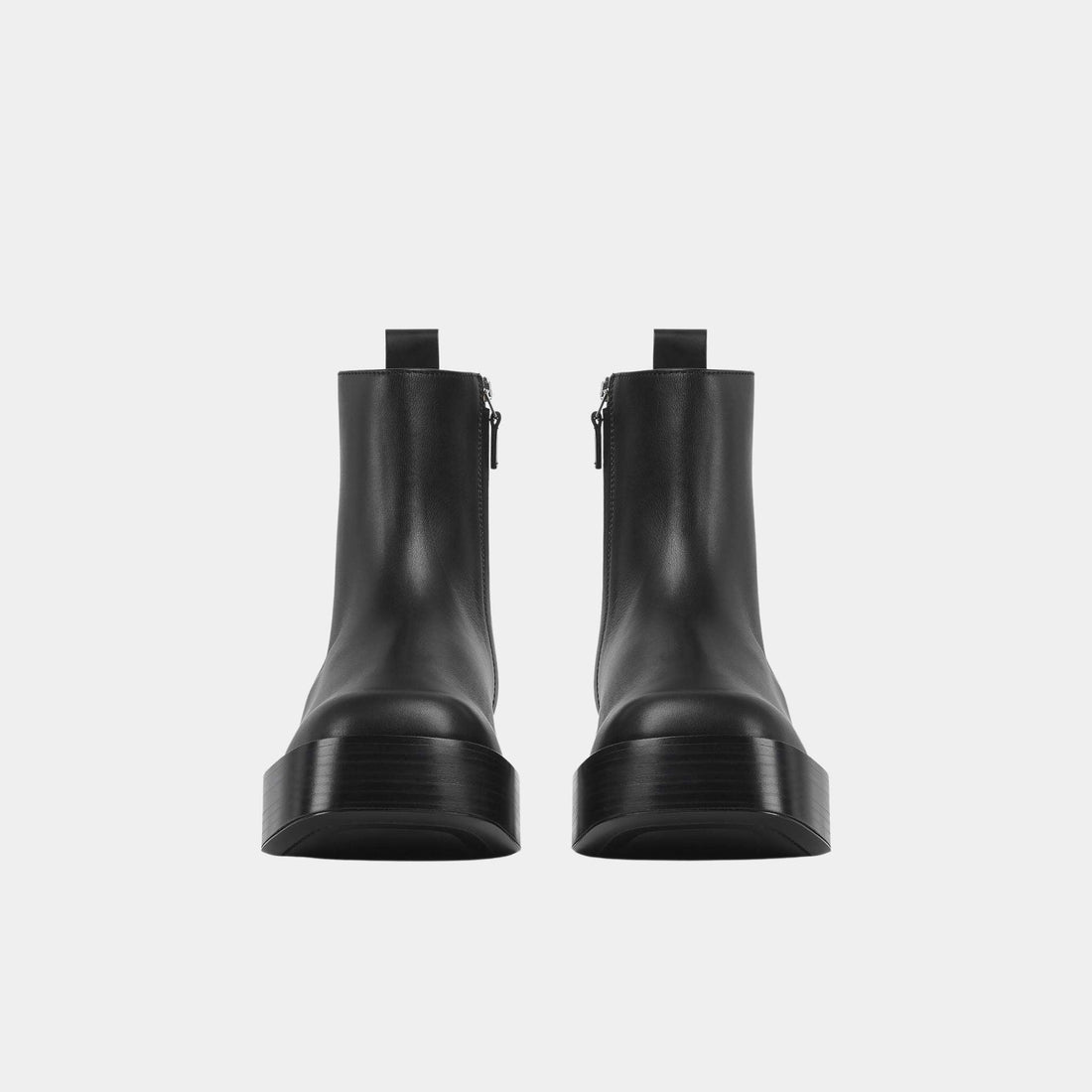 Torino Ankle Boot Smooth Calfskin Flatform Outsole