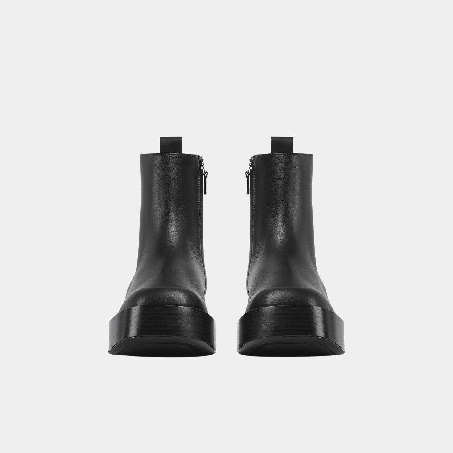 Torino Ankle Boot Smooth Calfskin Flatform Outsole