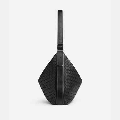 Traveler Hobo bag In Intrecciato Deer Skin