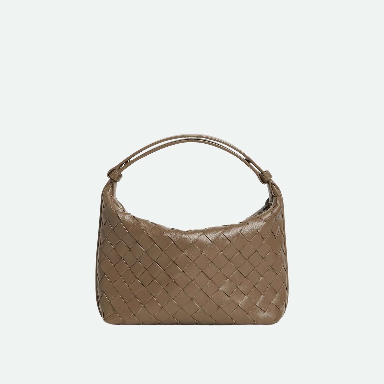 Wallace Intrecciato Leather Shoulder Bag